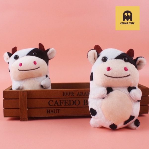 🐮🐮 Móc khoá bò sữa trang trí | treo cặp Trendy xinh xinh 🌈🍒🍀 HÀNG CÓ SẴN 🌼 Bò béo 💖 - Hình ảnh 3