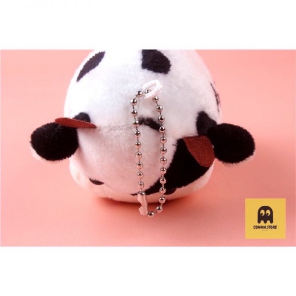 🐮🐮 Móc khoá bò sữa trang trí | treo cặp Trendy xinh xinh 🌈🍒🍀 HÀNG CÓ SẴN 🌼 Bò béo 💖 - Hình ảnh 2